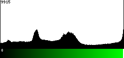Green Histogram