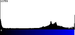 Blue Histogram