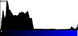 Blue Histogram