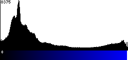 Blue Histogram