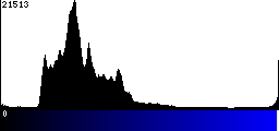Blue Histogram