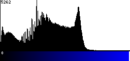 Blue Histogram