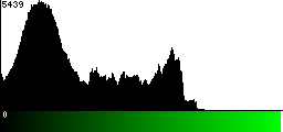 Green Histogram