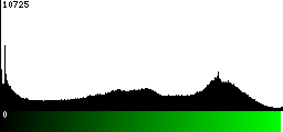 Green Histogram
