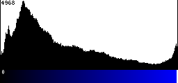 Blue Histogram