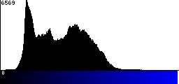 Blue Histogram