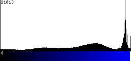 Blue Histogram