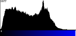 Blue Histogram