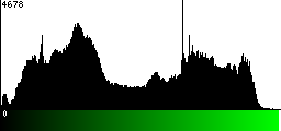 Green Histogram