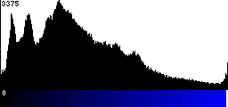 Blue Histogram