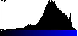 Blue Histogram