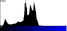 Blue Histogram