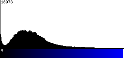Blue Histogram