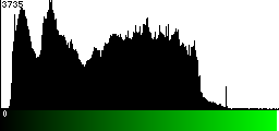 Green Histogram