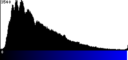 Blue Histogram