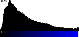 Blue Histogram