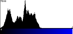 Blue Histogram