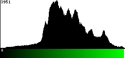 Green Histogram