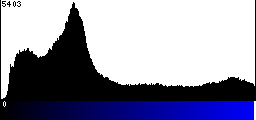 Blue Histogram
