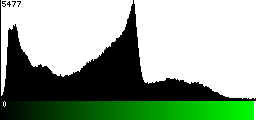 Green Histogram