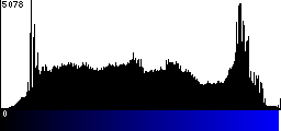 Blue Histogram