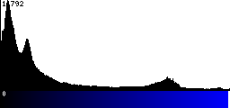 Blue Histogram
