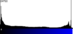 Blue Histogram