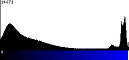 Blue Histogram