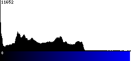 Blue Histogram