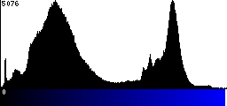 Blue Histogram
