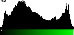 Green Histogram