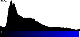 Blue Histogram