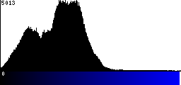 Blue Histogram