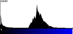 Blue Histogram