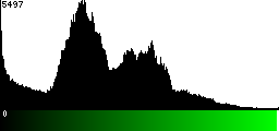 Green Histogram