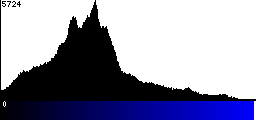 Blue Histogram
