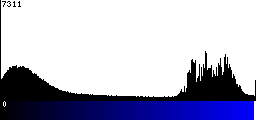 Blue Histogram