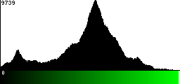 Green Histogram