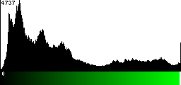 Green Histogram