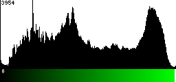 Green Histogram