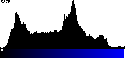 Blue Histogram