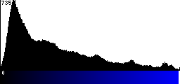 Blue Histogram