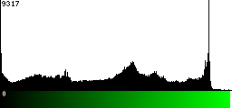Green Histogram