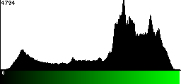 Green Histogram