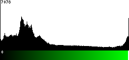 Green Histogram