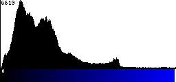 Blue Histogram