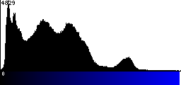 Blue Histogram