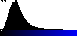 Blue Histogram