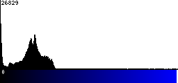 Blue Histogram