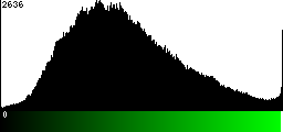 Green Histogram
